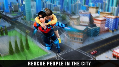 Super Rope Hero-City Rescue 3D Screenshot