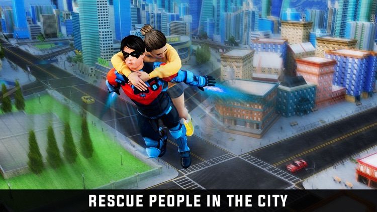 Super Rope Hero-City Rescue 3D