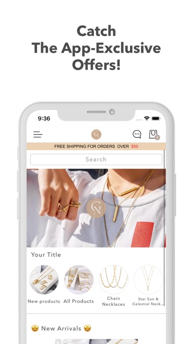 Georgina Nicol Jewelry Screenshot