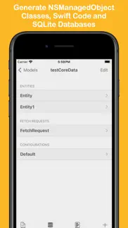 core data manager iphone screenshot 2