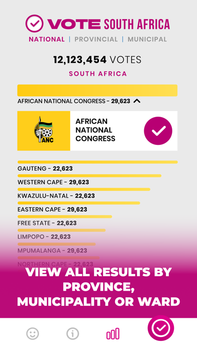 Vote South Africa Screenshot