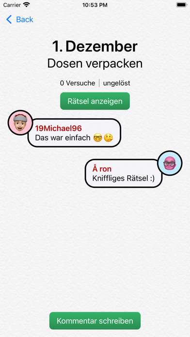 24 Rätsel 2021 Screenshot