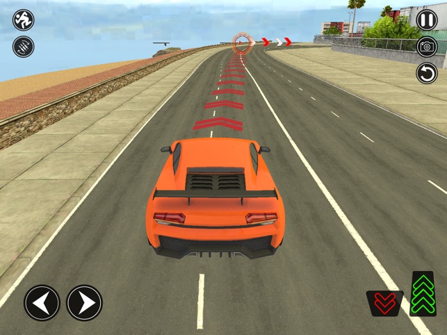 Car Driving & Racing On Crazy Sky Tracks (by CrAzy Games) Android