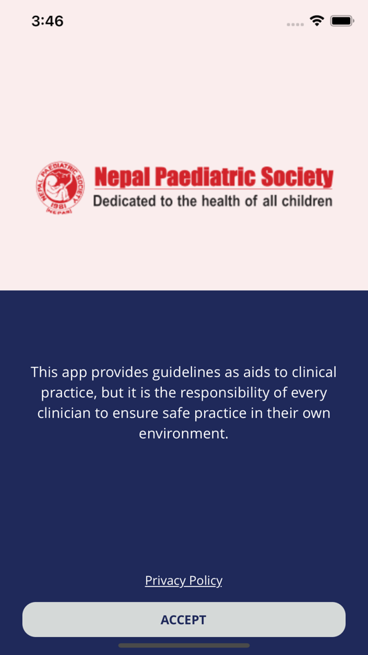 #1. NEPAS (iOS) By: Nepal Paediatric Society