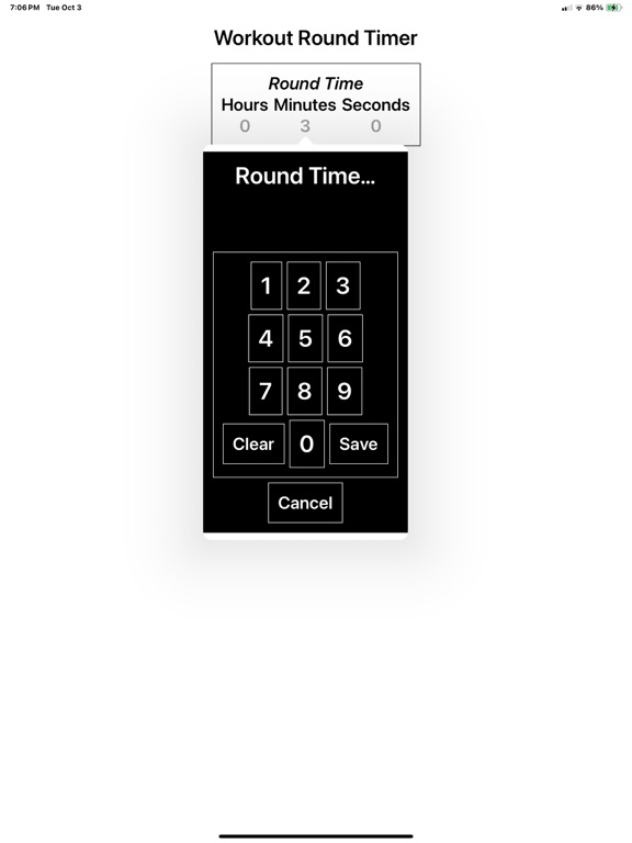 Screenshot #5 pour Work Out Round Timer