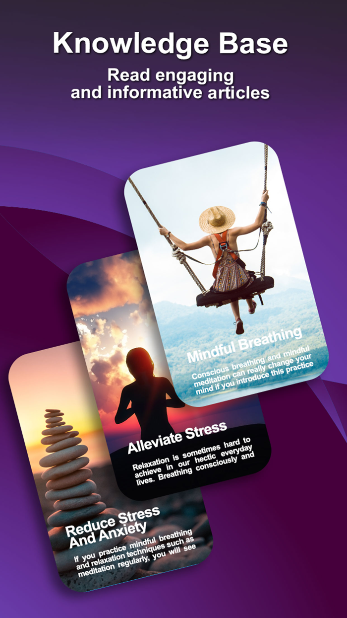 Guided Breathing Exercises App