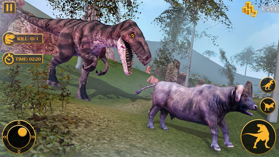 #2. JUNGLE DINO SIMULATOR 3D 2021 (iOS) 来自: Usman Musaddiq