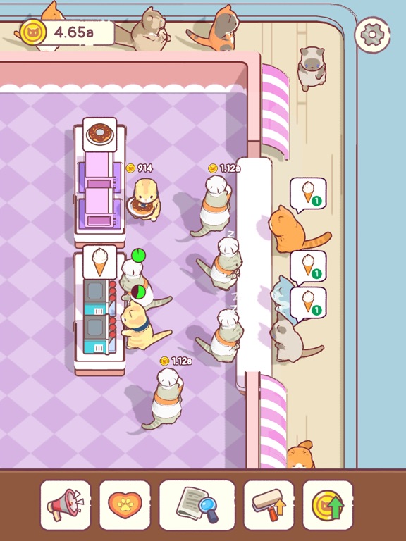 Screenshot #6 pour Cat Snack Cafe -Food Bar Games