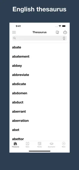 Game screenshot Explanatory Thesaurus mod apk