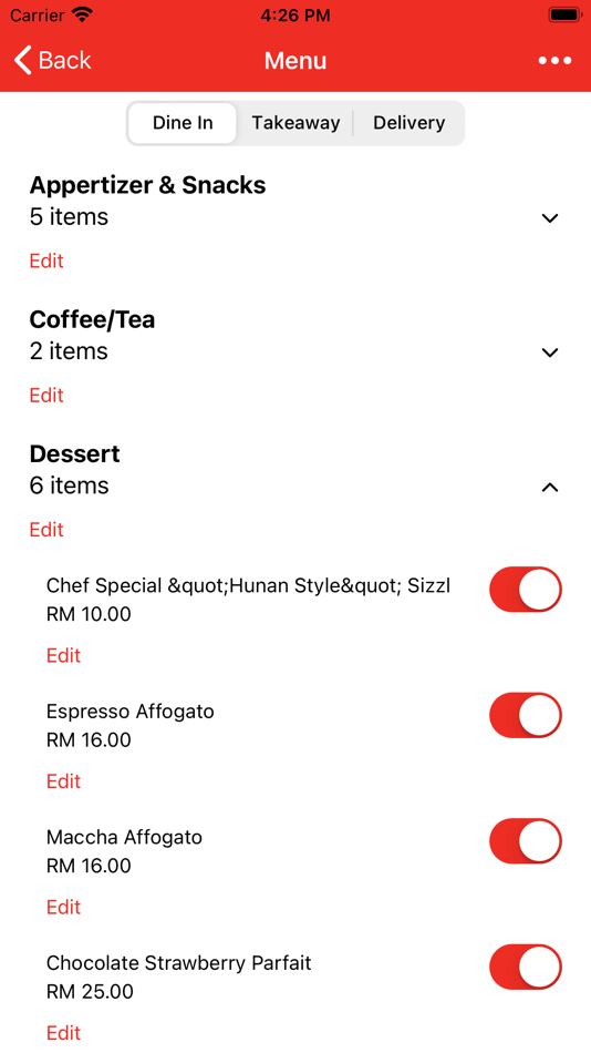 #4. FastOrder.MY Merchant (iOS) Podle: GLY TECHNOLOGY & IT CONSULTANCY