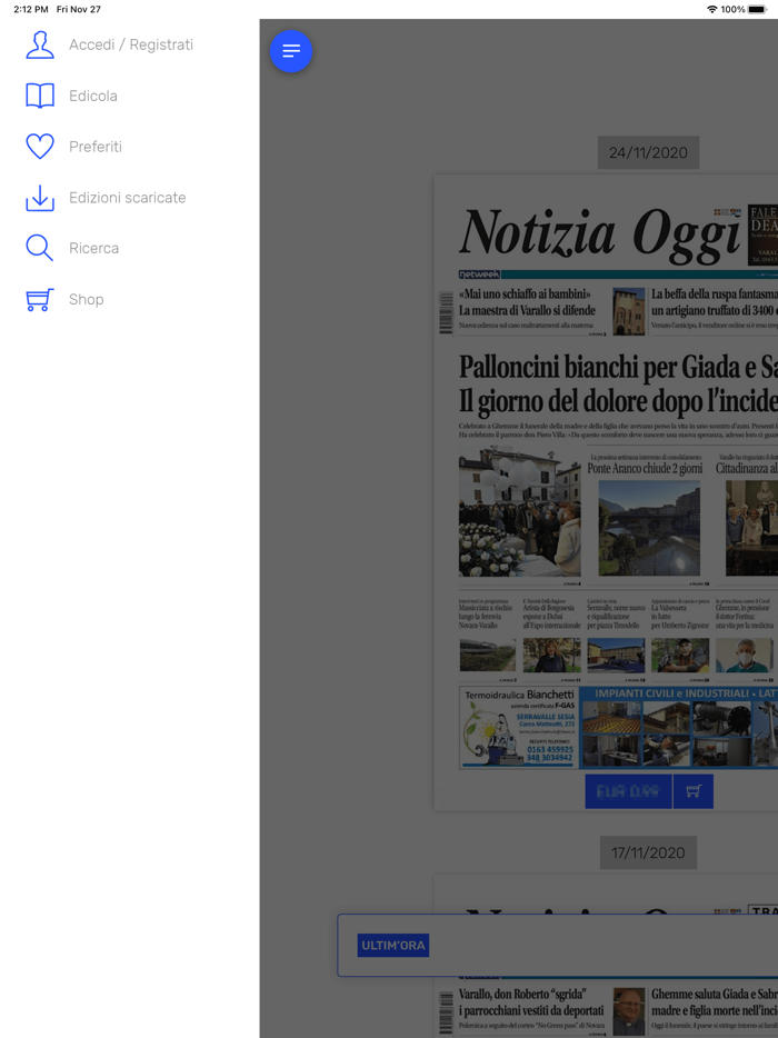 Notizia Oggi - Borgosesia