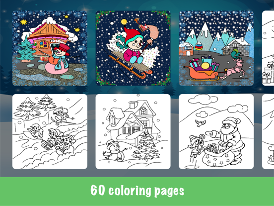 Screenshot #6 pour Christmas & New year coloring