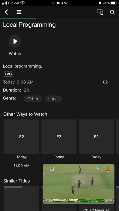 ENet TV Screenshot