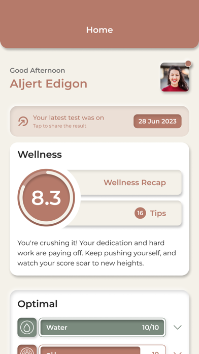BioKissed Wellness Screenshot