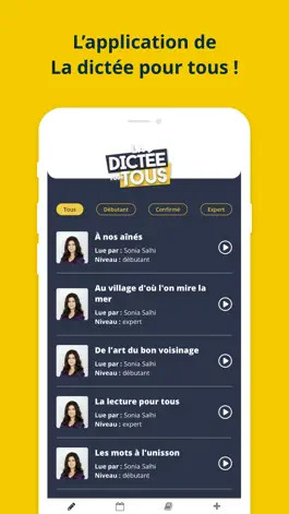 Game screenshot La dictée pour tous mod apk