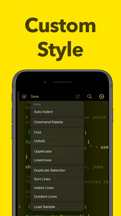 JavaScript Coding Editor IDE