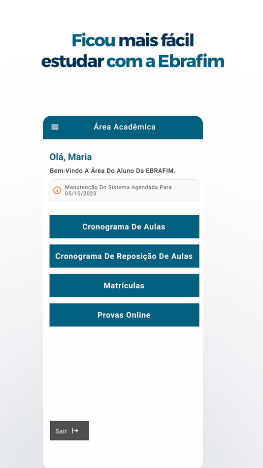 #2. Escola EBRAFIM (iOS) Podle: Doctus Tecnologia Ltda ME