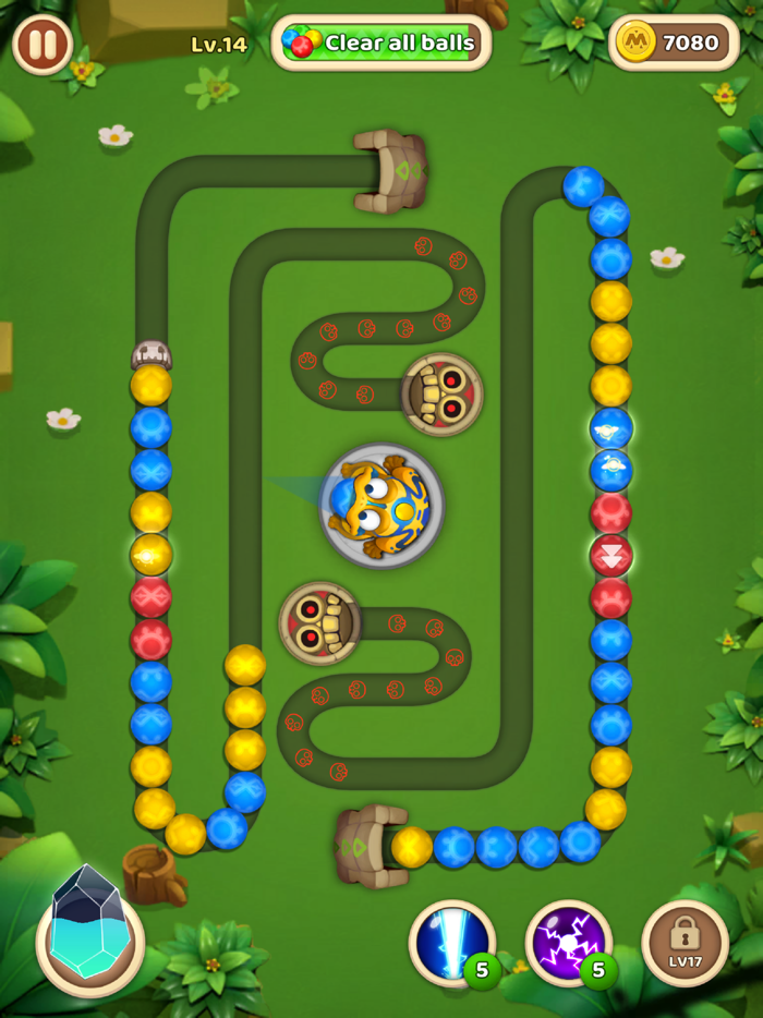 Zumba Blast Marble Shoot