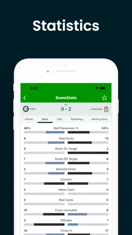 Game screenshot ScoreStats - Live Scores hack