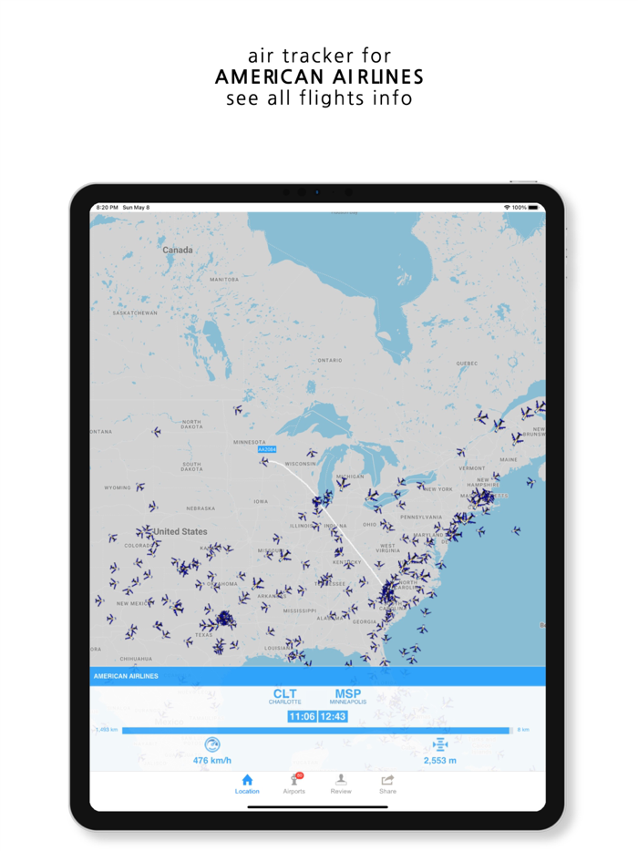 Tracker For American Airlines