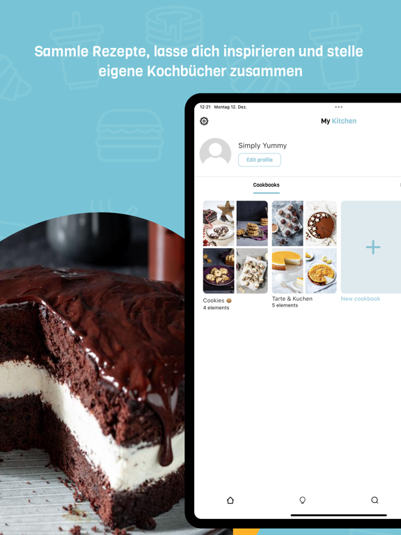 SIMPLY YUMMY – Backrezepte iPad screenshot 5 - Food & Drink app