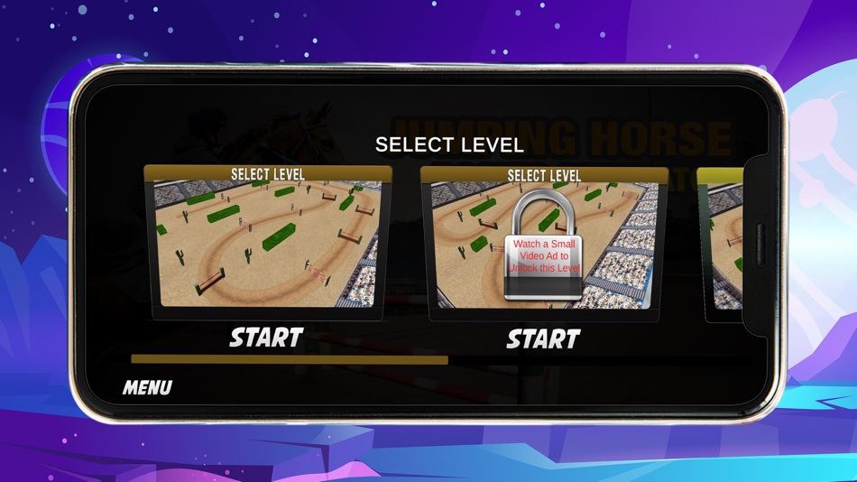 #3. Jumping Horse Racing Simulator (iOS) 由: Ashraf Masood