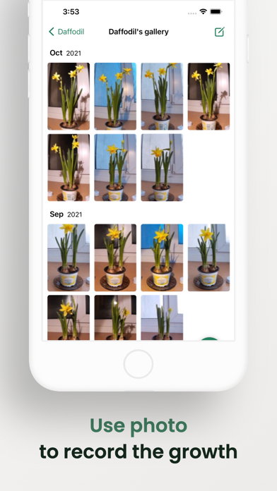 Growing: Plant care reminder Screenshot