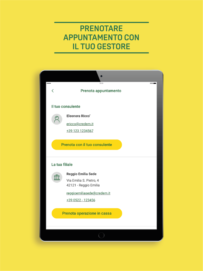 Credem Banca per imprese