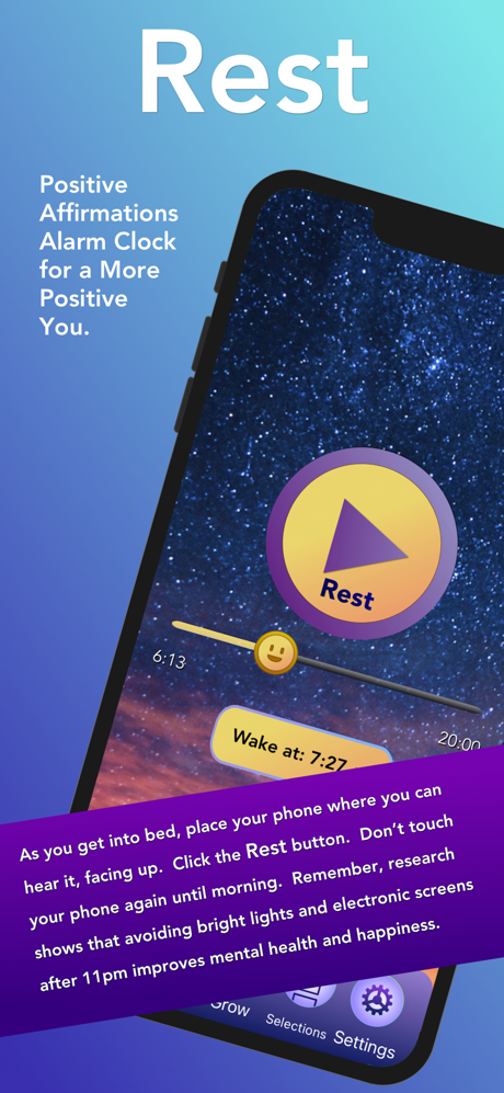 Rest Rise Grow - Affirmations screenshot 3