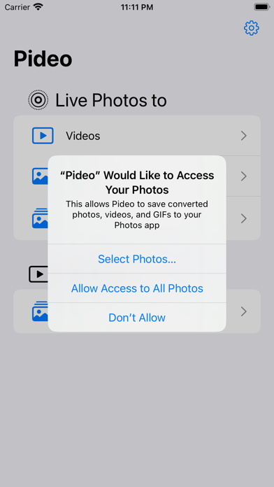 Pideo:Live Photo to Video, GIF Screenshot