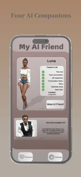 Game screenshot Мой ИИ - виртуальный чат-бот apk
