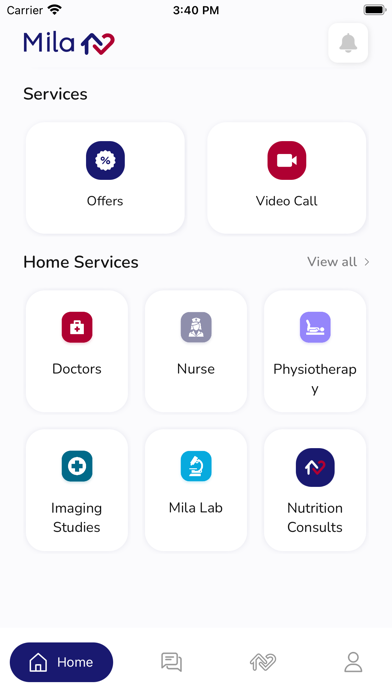 Mila Home Healthcare Screenshot 3 - AppWisp.com Mila Home Healthcare Screenshot 3 - AppWisp.com