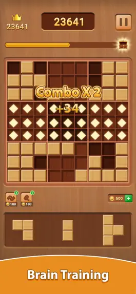 Game screenshot Wood Block Puzzle - Brain Test apk