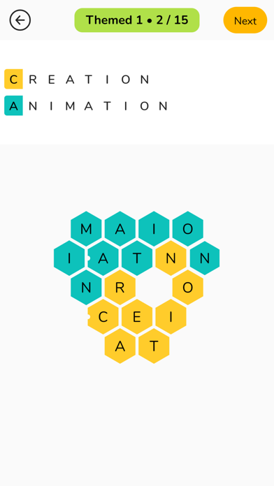 Honeycomb - Word Puzzleのおすすめ画像1