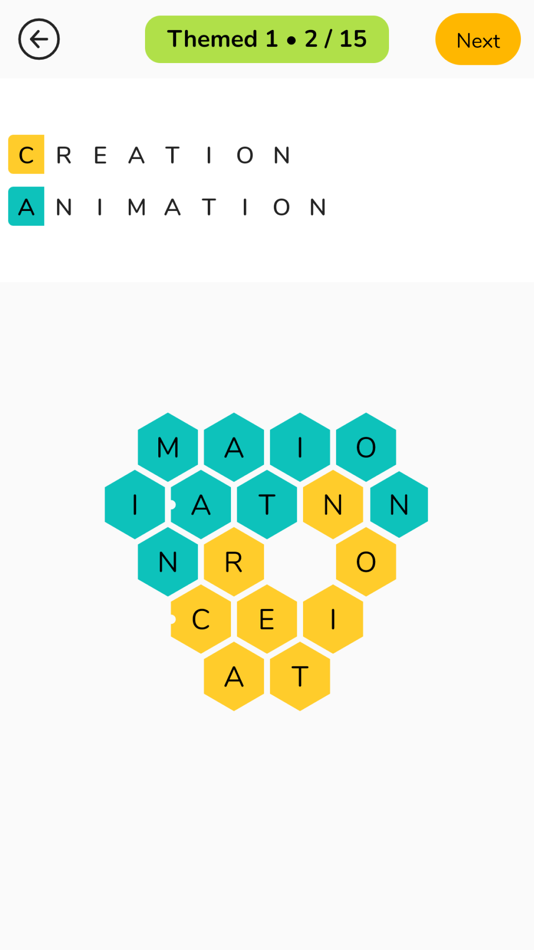 #1. Honeycomb - Word Puzzle (iOS) 由: Spiralburst Studio, LLC