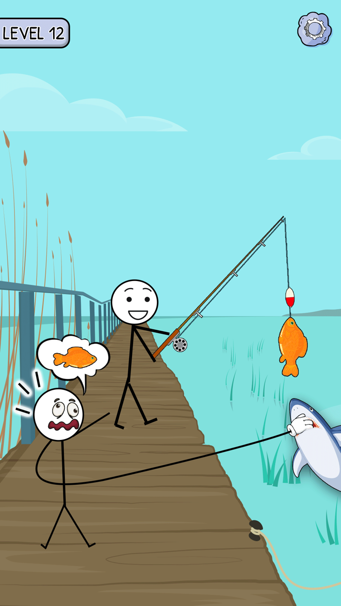 Troll Robber Draw Puzzle Game