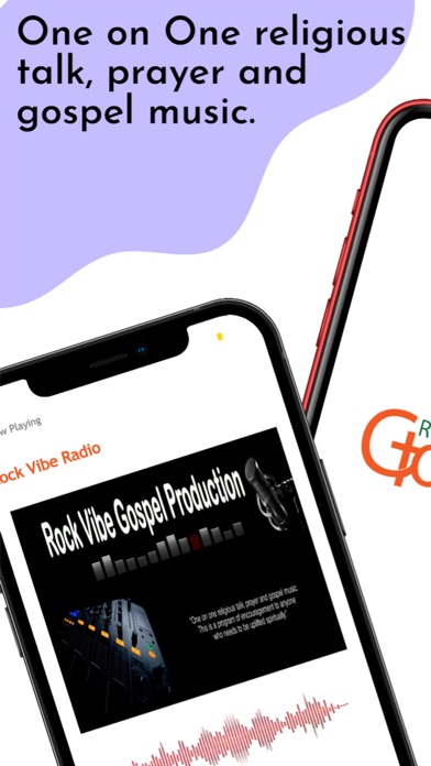 Rock Vibe Gospel Radio Screenshot