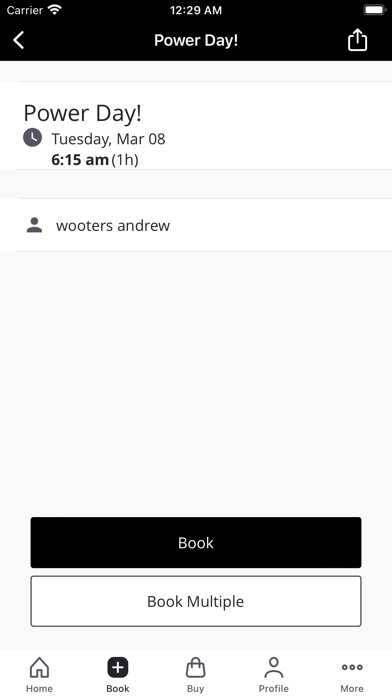Balance Sports Performance Screenshot