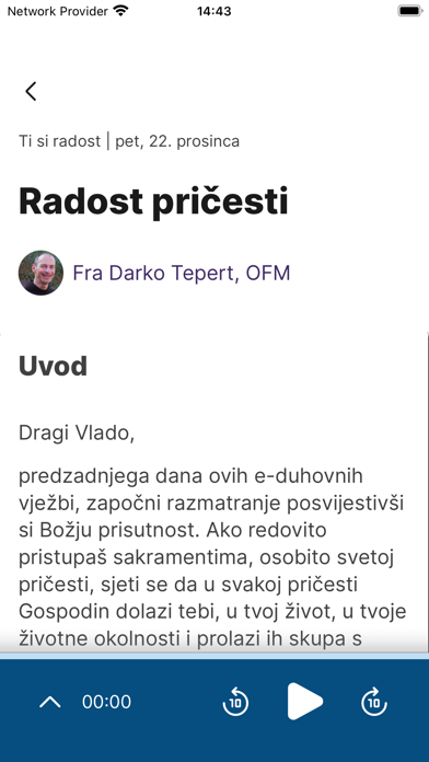 e-Duhovne vježbe Screenshot