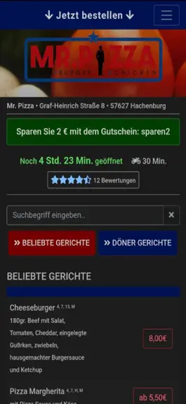 Game screenshot Mr. Pizza - Hachenburg mod apk