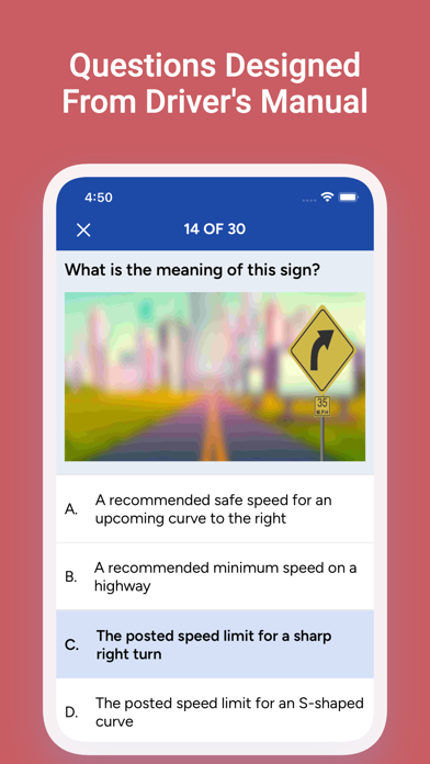 Delaware Driver's License Test Screenshot