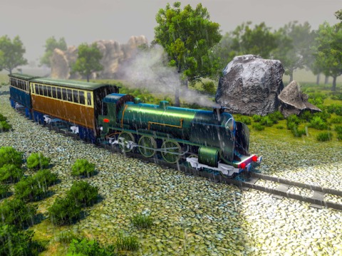 Jungle train driving simulatorのおすすめ画像5