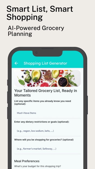 MealGen Screenshot
