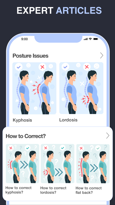 BackEase Posture Home Exercise Screenshot
