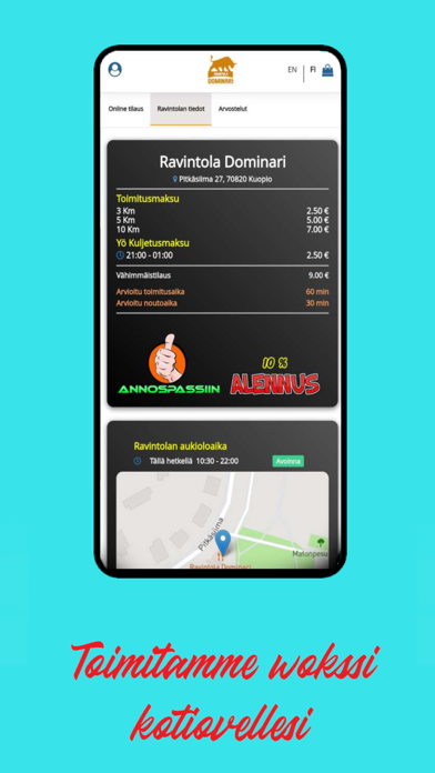 Ravintola Dominari Screenshot