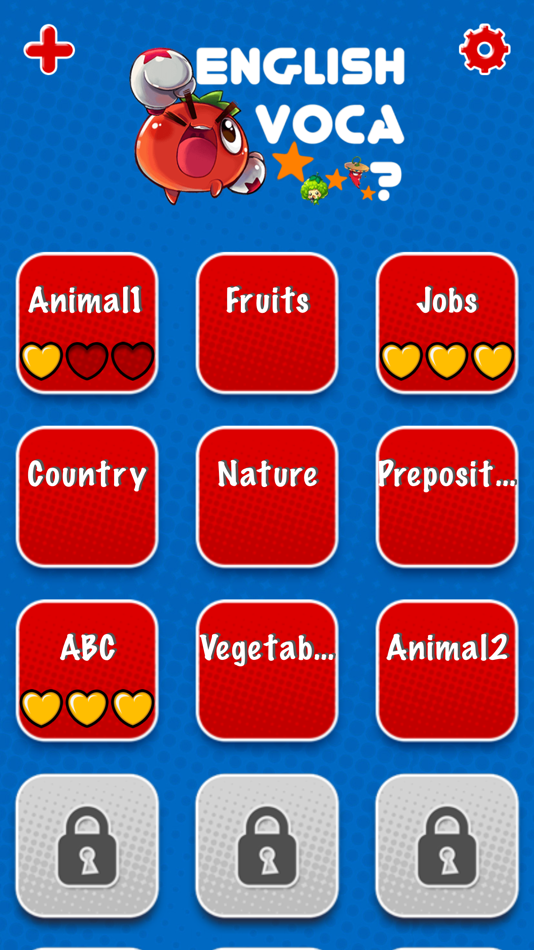 #1. Game Learn English Quiz Voca (iOS) By: Duc Tang Van