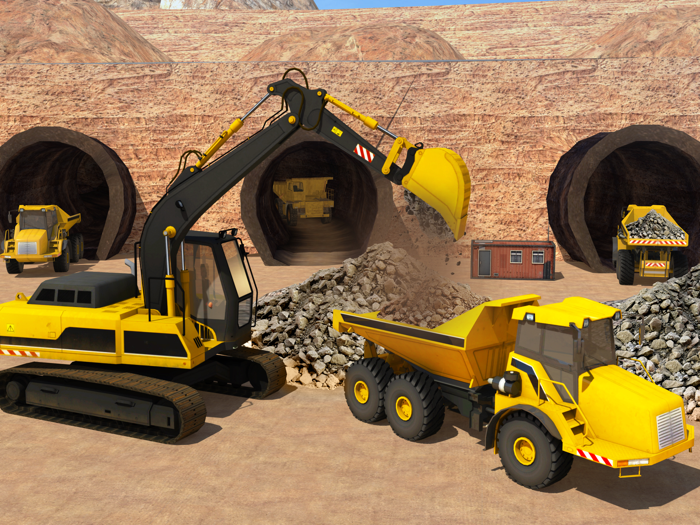 Heavy Machines  Mining Truck