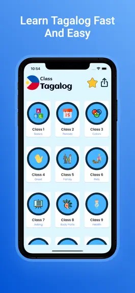 Game screenshot Tagalog Learning For Beginners mod apk