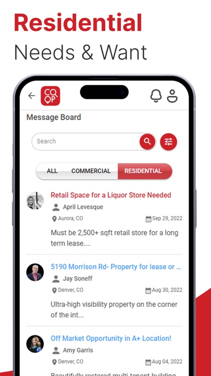 Co-Opportunity Message Board screenshot-3