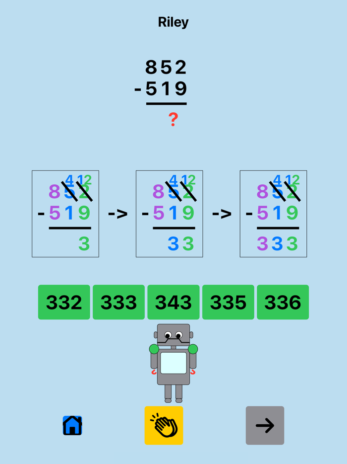 Second Grade Math Drill